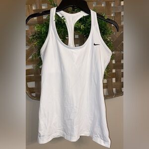 Nike Women's Dri-FIT White Tank Top